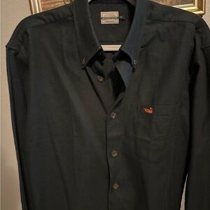 Southern Marsh Forest Green Button-Down Shirt